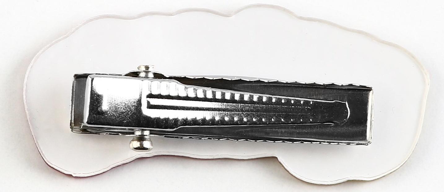 Заколка для волос на открытке Kawaii, 3,7 х 1,4 х 1 см