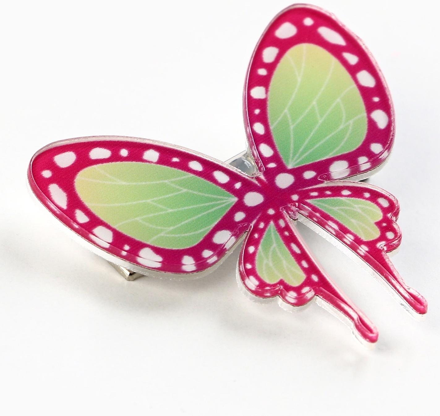 Заколка для волос на октрытке