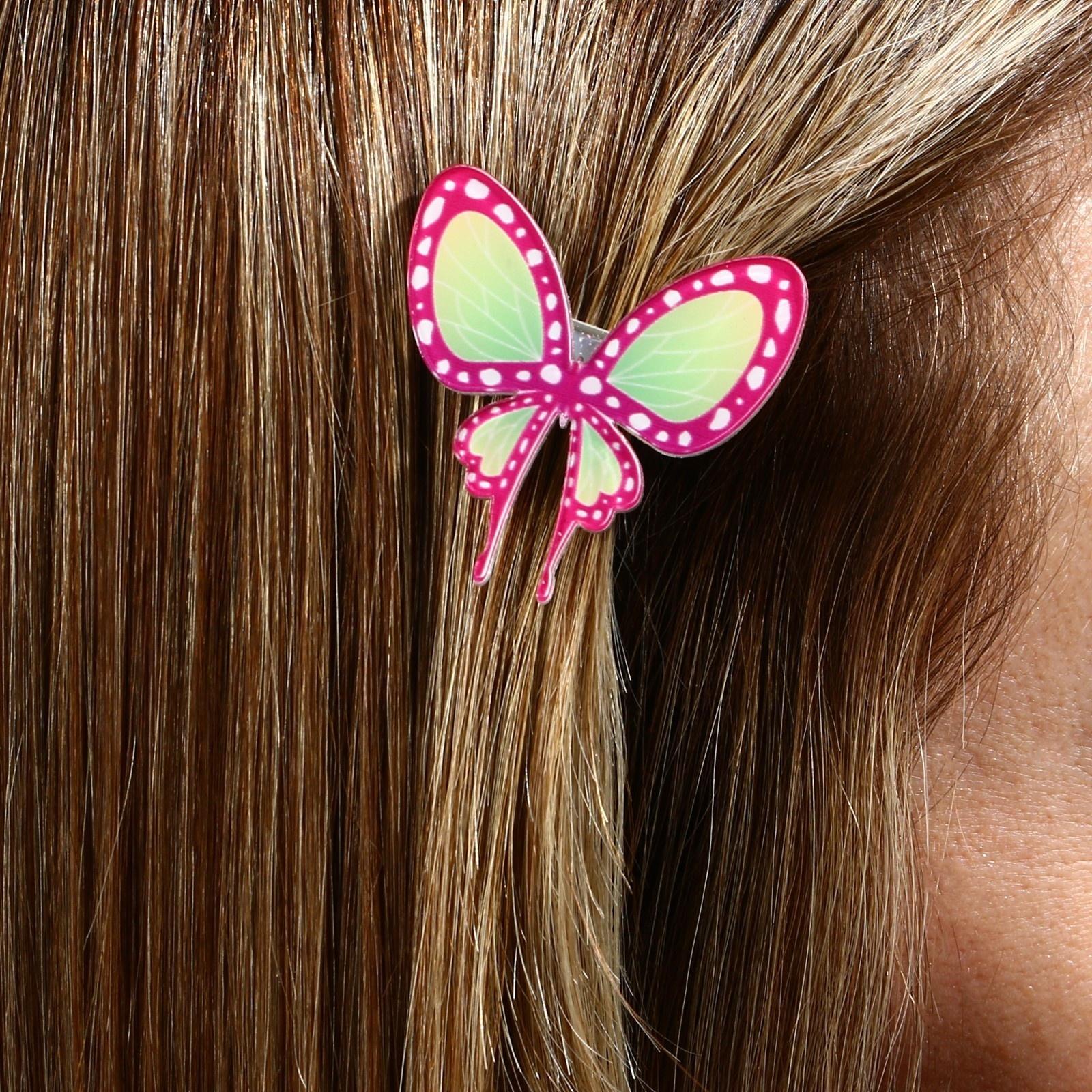 Заколка для волос на октрытке