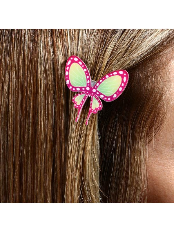 Заколка для волос на октрытке