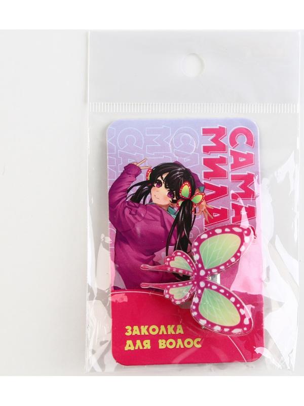 Заколка для волос на октрытке