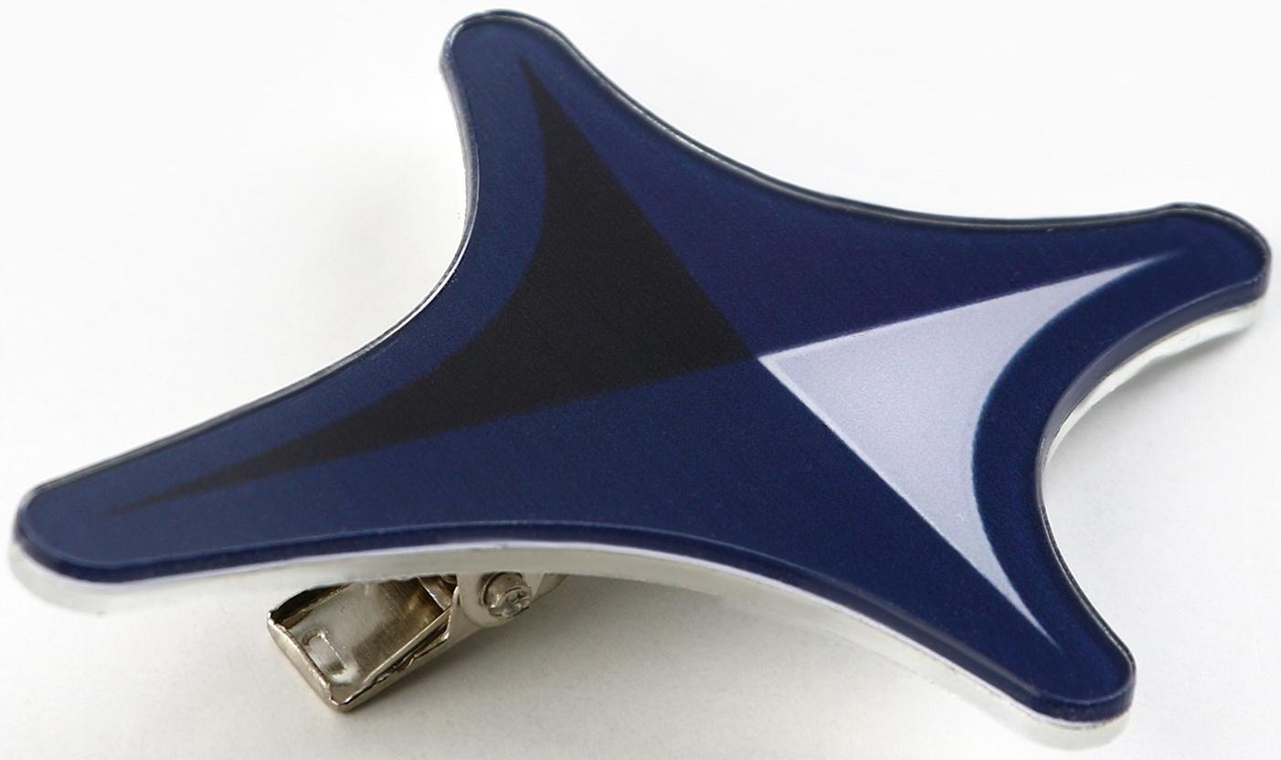 Заколка для волос на открытке