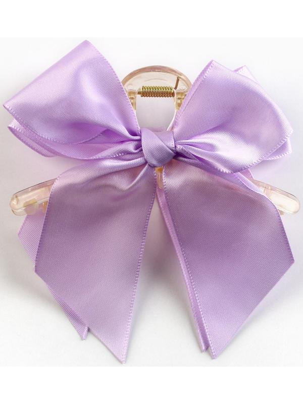 Краб для волос с бантом Mood is good, 8 х 3 х 2.5 см