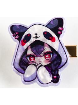 Заколка для волос светящаяся 