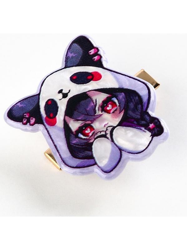 Заколка для волос светящаяся 