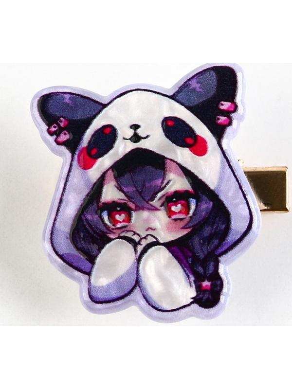 Заколка для волос светящаяся 