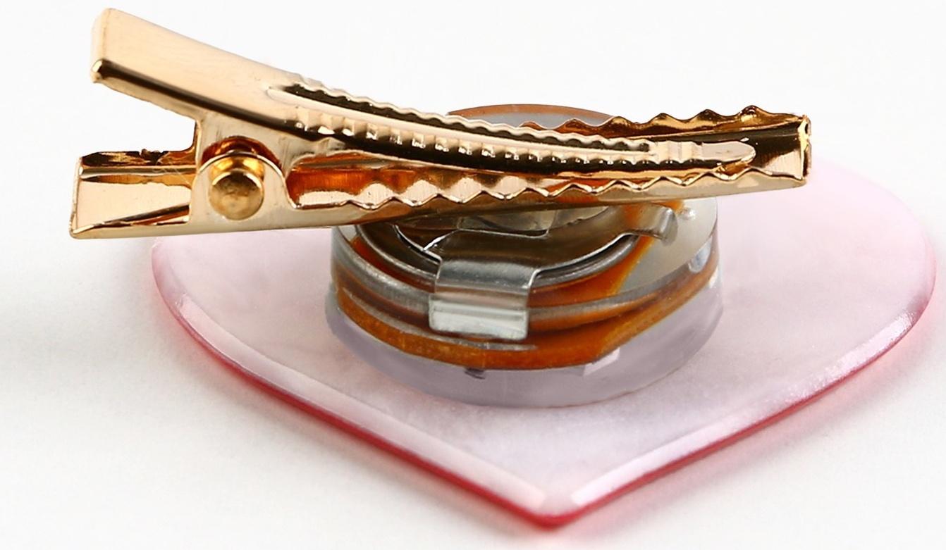 Заколка для волос светящаяся 