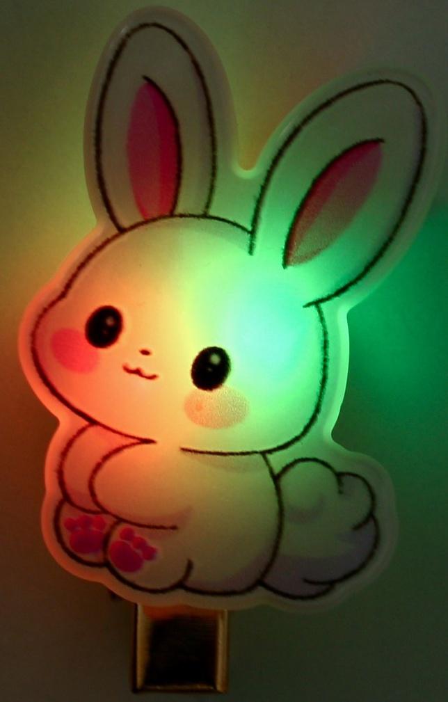 Заколка для волос светящаяся 