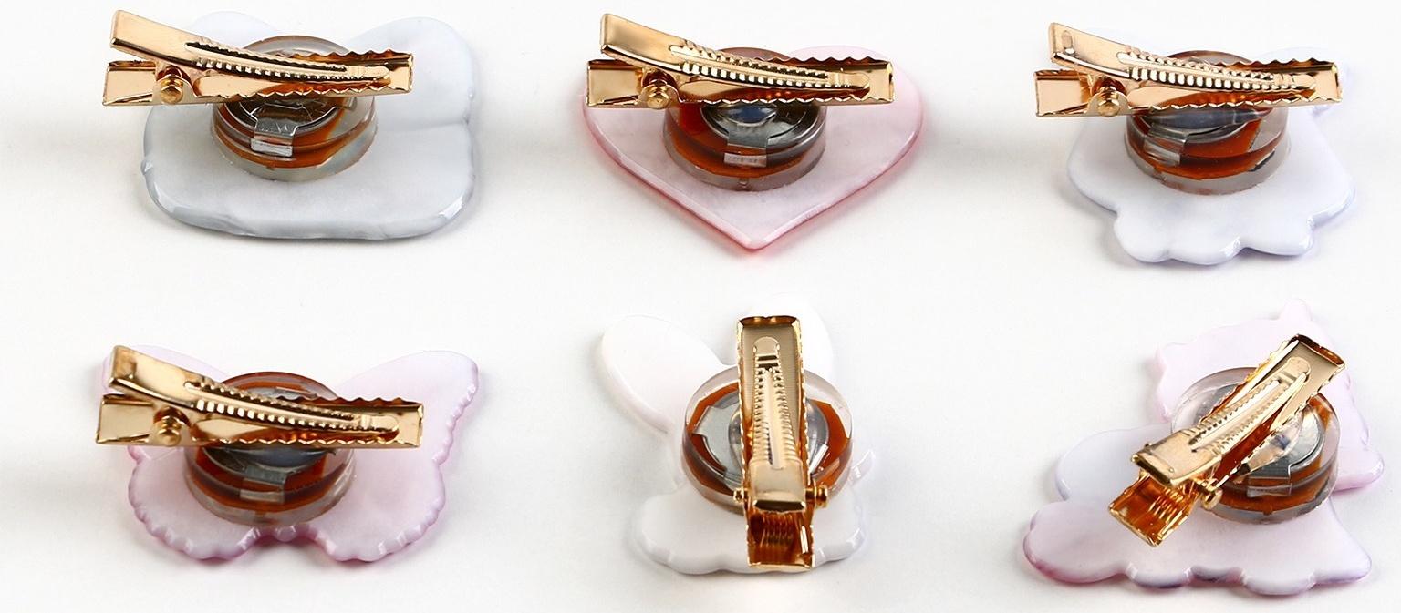 Заколка для волос светящаяся 