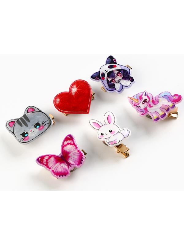 Заколка для волос светящаяся 