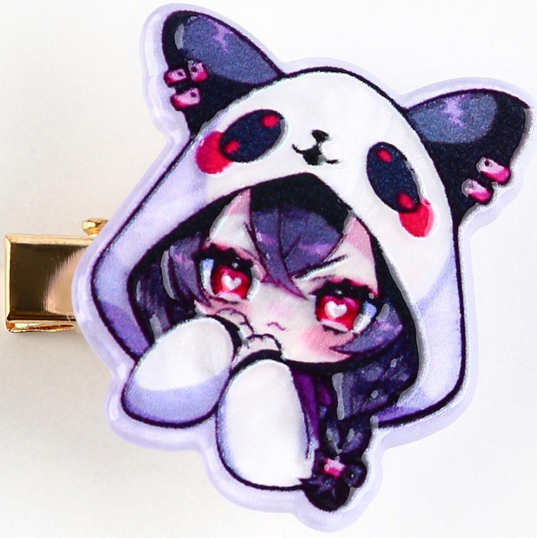 Заколка для волос вертящаяся 