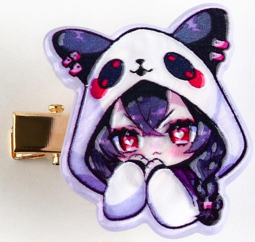 Заколка для волос вертящаяся 