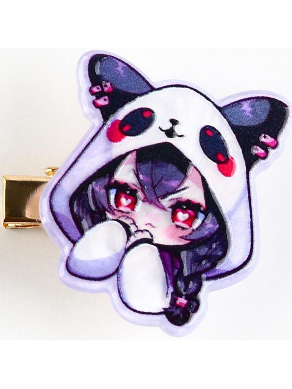 Заколка для волос вертящаяся 