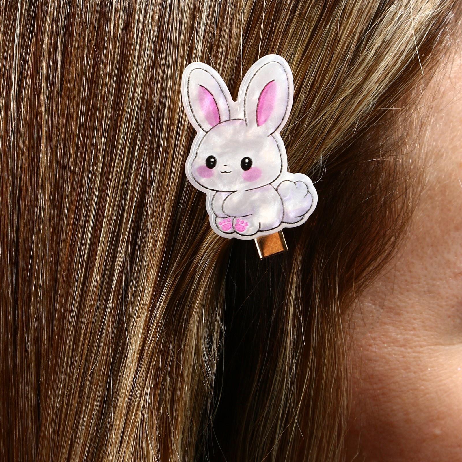 Заколка для волос вертящаяся  