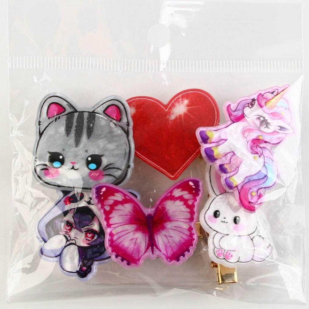 Заколка для волос вертящаяся 