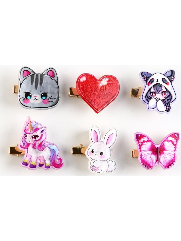 Заколка для волос вертящаяся 