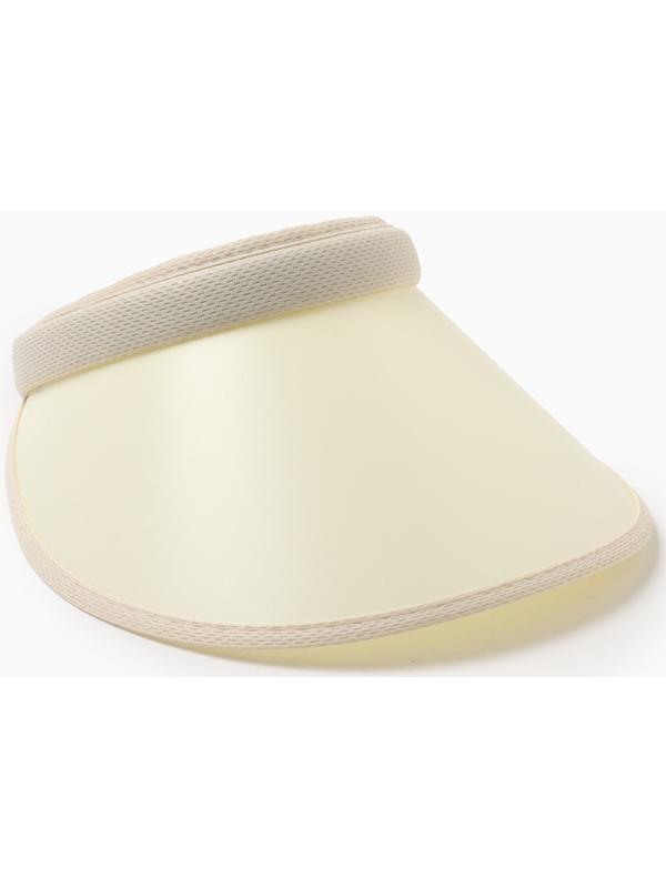 Козырек женский MINAKU, цвет молочный, р-р 58