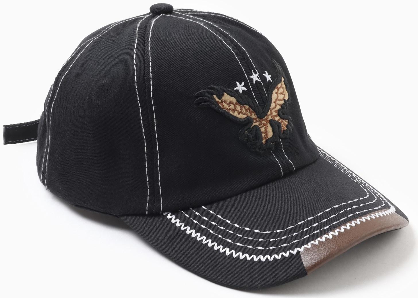 Кепка мужская MINAKU, цвет черный, р-р 56-58