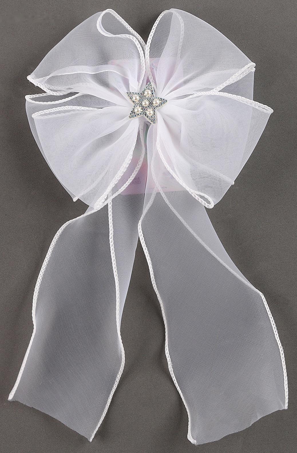 Карнавальный зажим «Бант» с декором-звездой