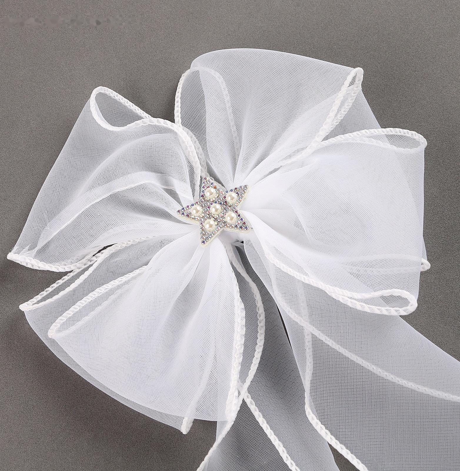 Карнавальный зажим «Бант» с декором-звездой