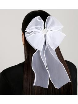 Карнавальный зажим «Бант» с декором-звездой