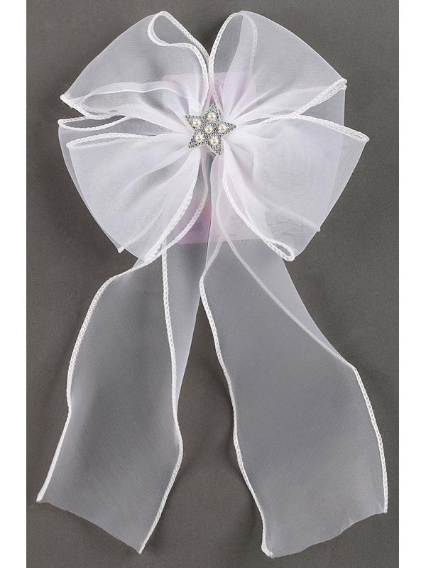 Карнавальный зажим «Бант» с декором-звездой