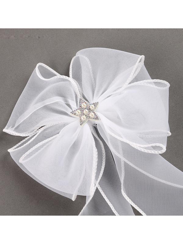 Карнавальный зажим «Бант» с декором-звездой