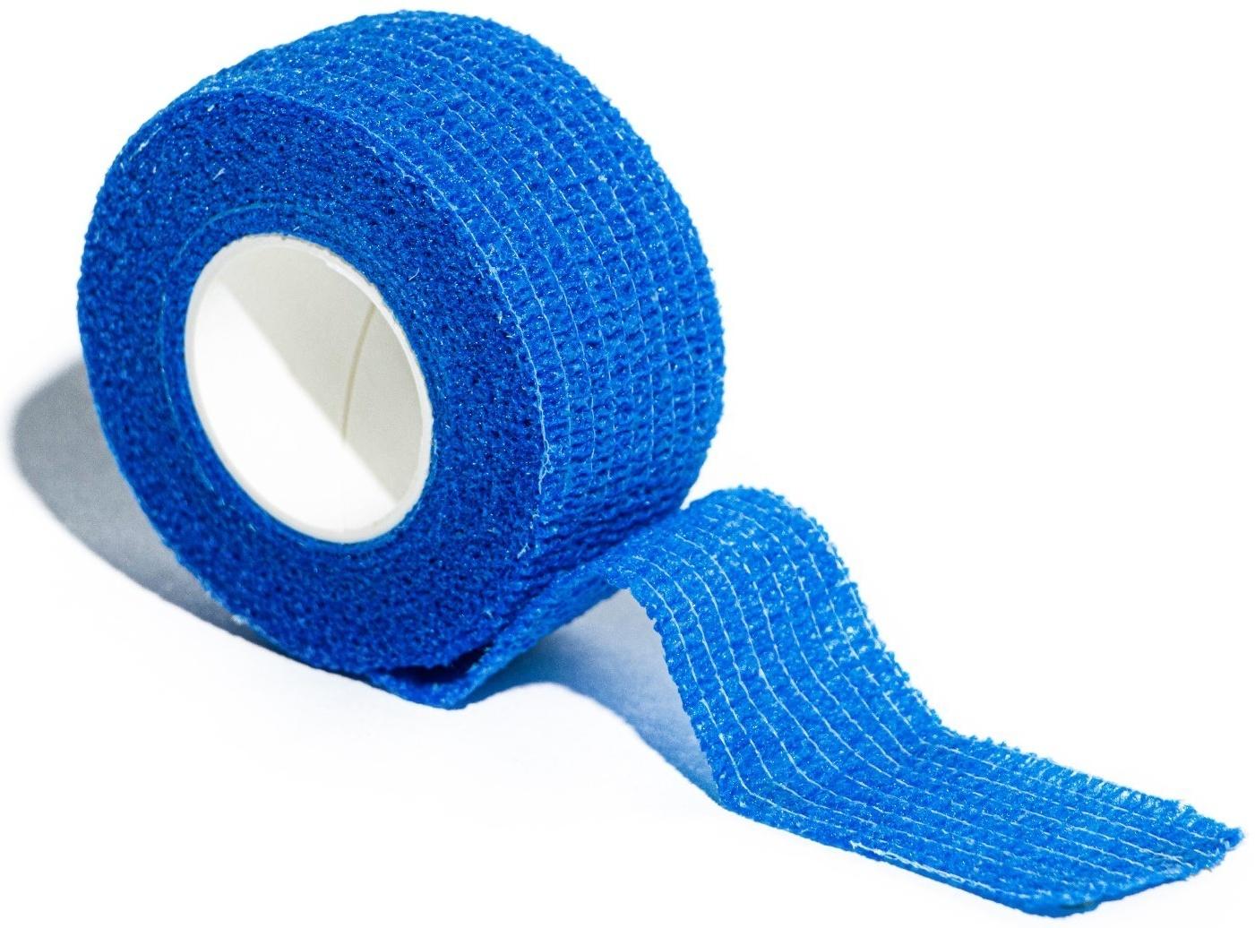 Бинт медицинский когезивный (самофиксирующийся) 2 см * 4,5 м синий