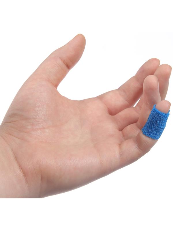 Бинт медицинский когезивный (самофиксирующийся) 2 см * 4,5 м синий