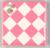 Салфетки бумажные «Розовые ромбики» 33х33 см, набор 20 шт.