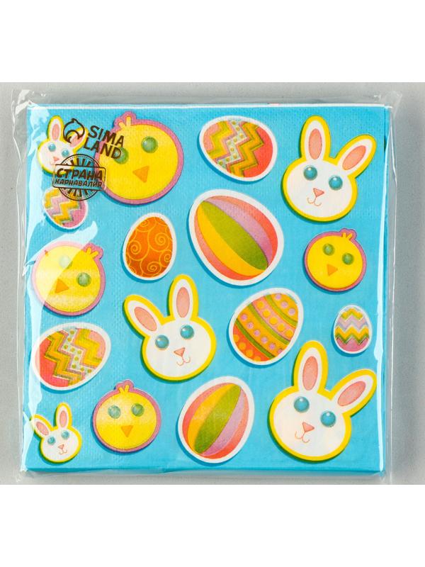 Салфетки бумажные «Пасха» 33х33 см, набор 20 шт.