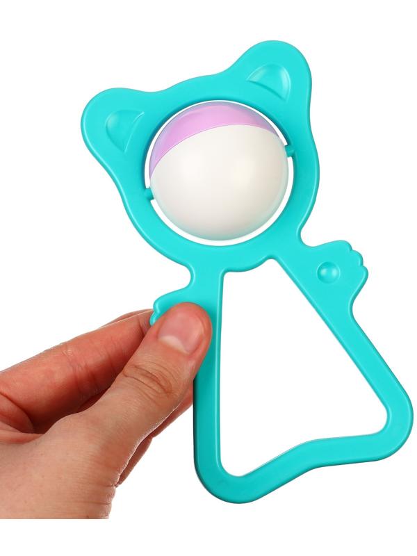 Погремушка «Потапыч», цвет МИКС, Аэлита