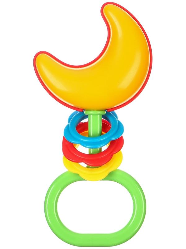 Погремушка «Месяц», цвет МИКС, Аэлита