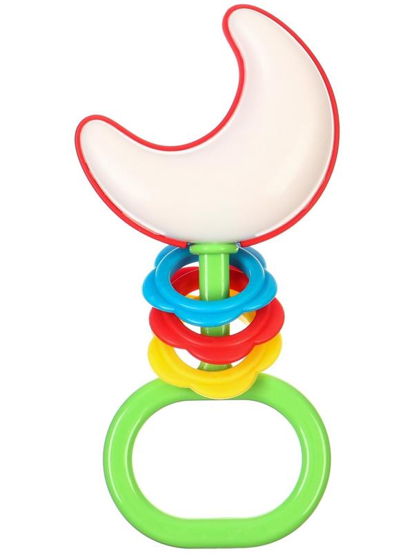 Погремушка «Месяц», цвет МИКС, Аэлита