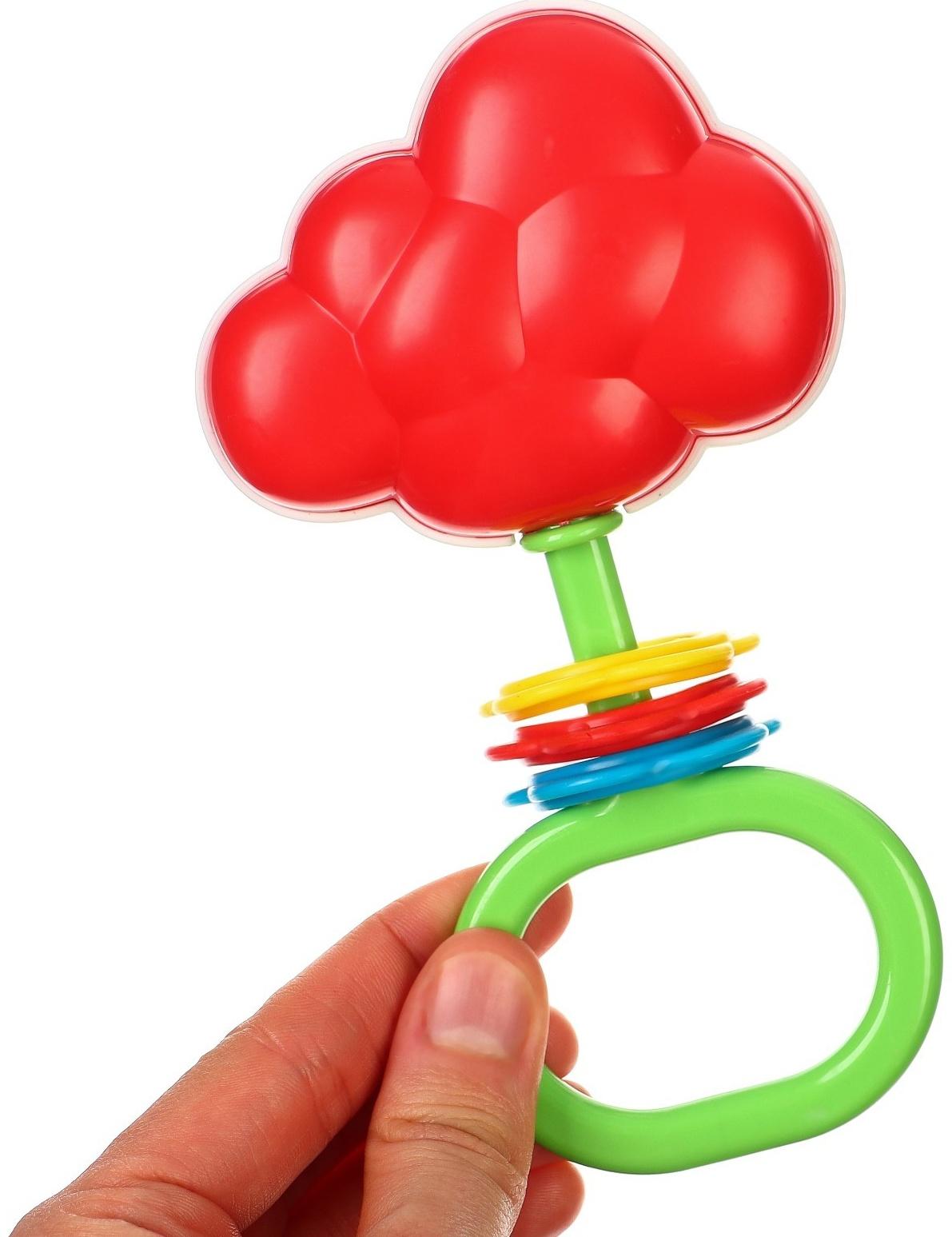 Погремушка «Облачко», цвет МИКС, Аэлита