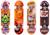 Набор фингербордов «Уличный скейтер», 4 штуки, цвет МИКС