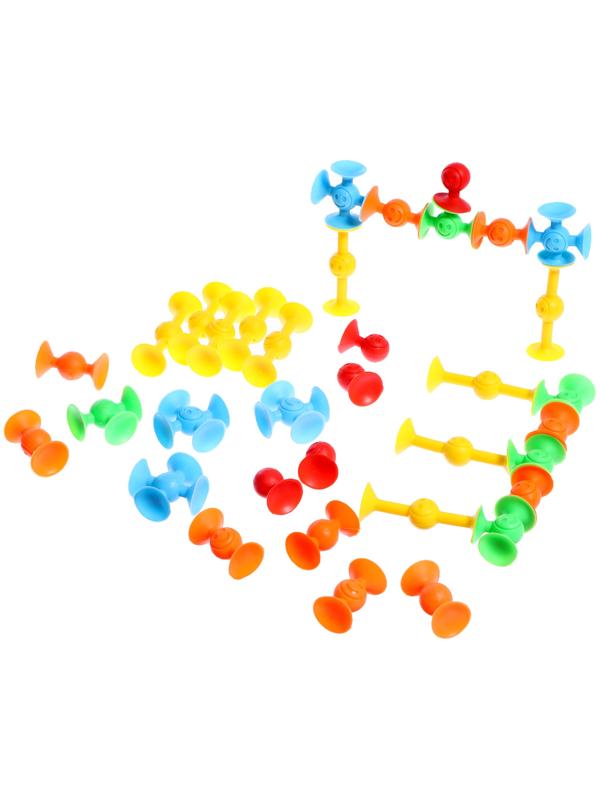 Конструктор «Весёлые присоски», 35 деталей