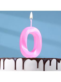 Свеча в торт на шпажке «Грань», цифра 