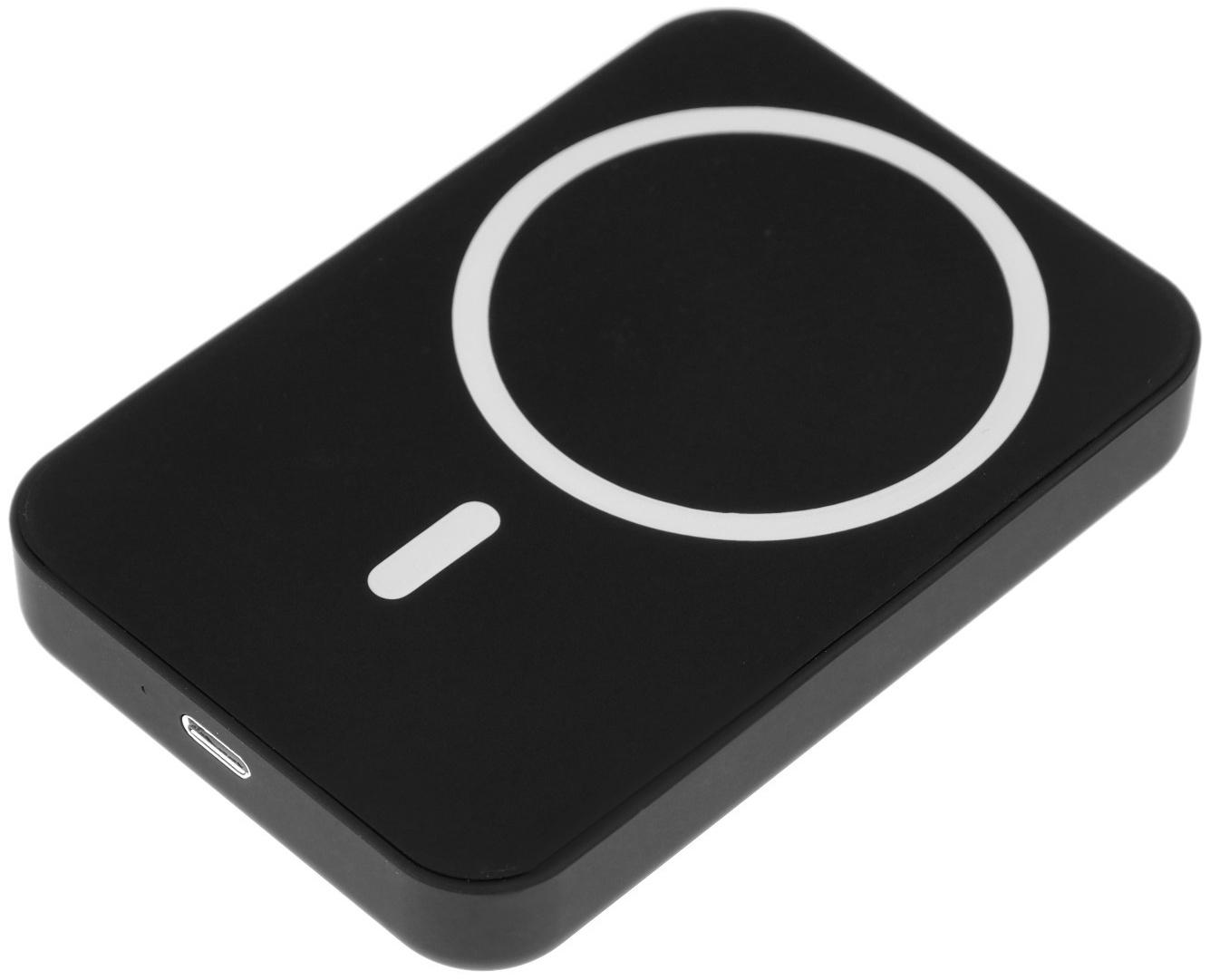 Внешний аккумулятор CRR-33, 5000 мАч, 5 W, с функцией MagSafe, Lightning, чёрный