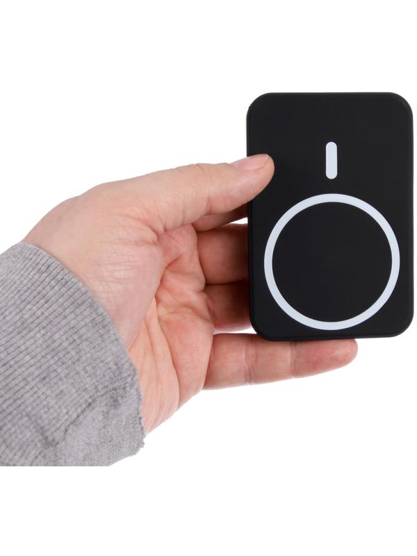 Внешний аккумулятор CRR-33, 5000 мАч, 5 W, с функцией MagSafe, Lightning, чёрный