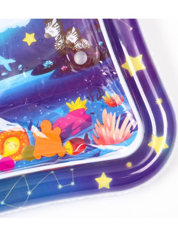 Развивающий водный коврик «Волшебная ночь», 80x50 см, Крошка Я