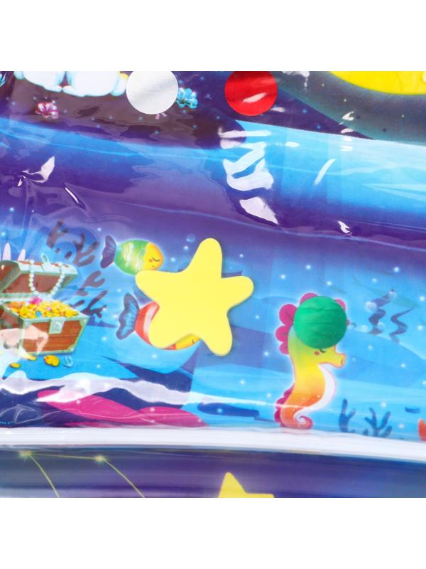 Развивающий водный коврик «Волшебная ночь», 80x50 см, Крошка Я