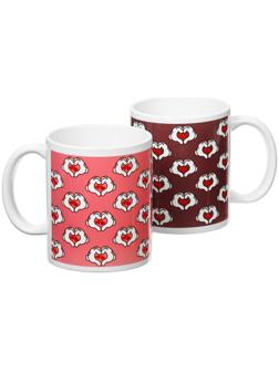 Набор парных кружек, 320 мл 