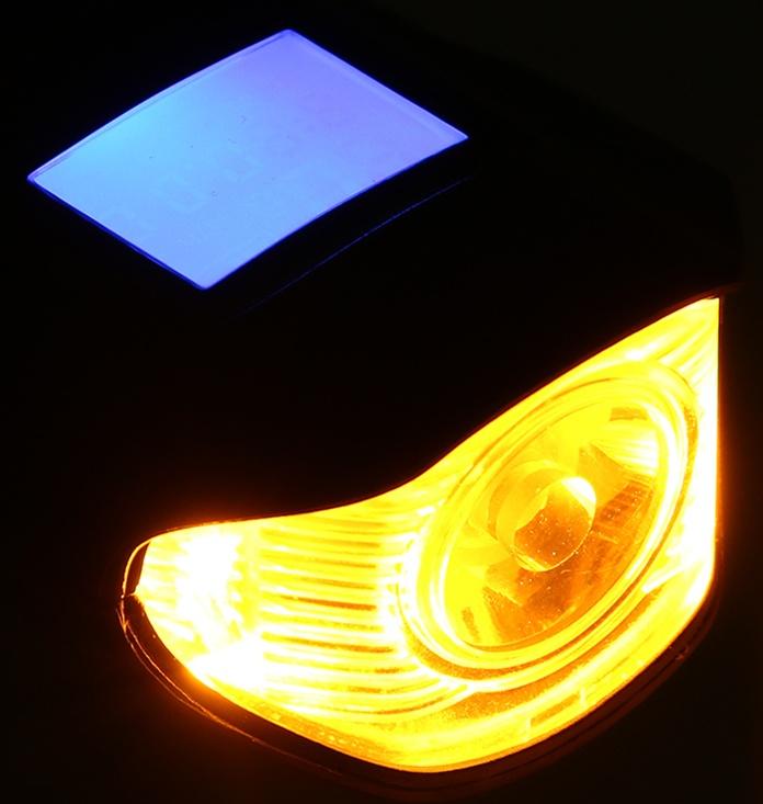 Фонарь велосипедный аккумуляторный,300 лм,1500 мАч,5Вт,LED,4 режима,сигнал,спидометр,черный