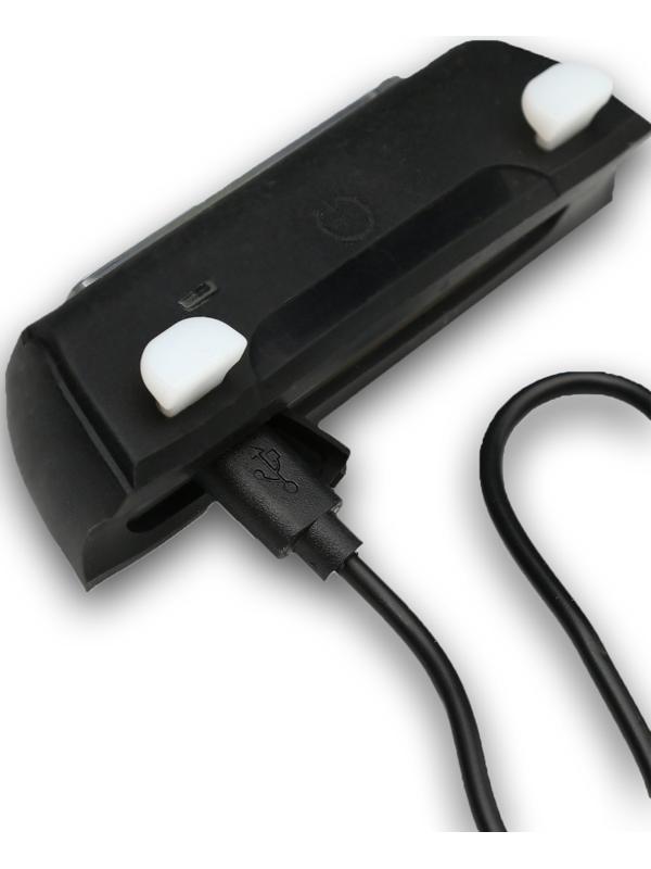 Фонарь велосипедный аккумуляторный, 120 лм, 500 мАч, 1.5 Вт, COB, 5 режимов