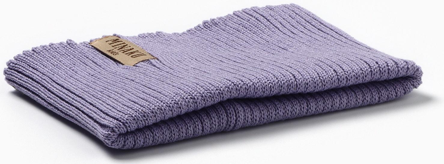 Снуд детский MINAKU, р-р 42-50, цвет лаванда