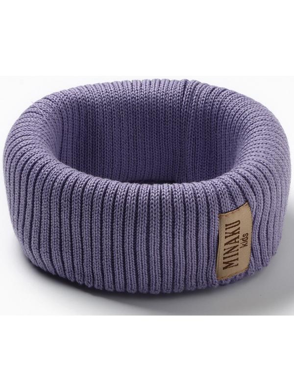 Снуд детский MINAKU, р-р 42-50, цвет лаванда