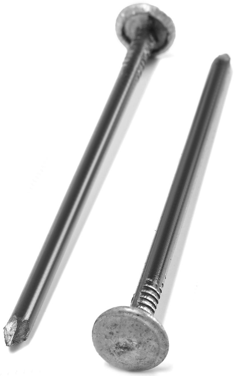 Гвозди ТУНДРА, шиферные, оцинкованные, 5х120 мм, 15 кг