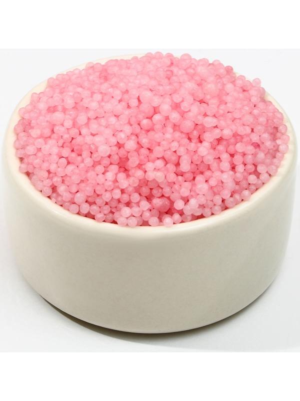 Соляной жемчуг для ванны «Блистай!», 180г, аромат малиновый мусс, ЧИСТОЕ СЧАТЬЕ