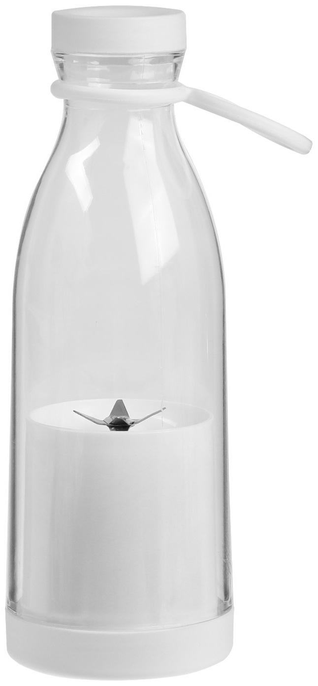 Блендер Luazon LBR-04, 40 Вт, 420 мл, портативный, АКБ, белый